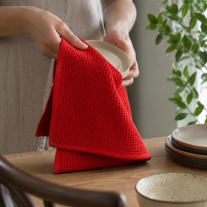 Larkspur Waffle Towel