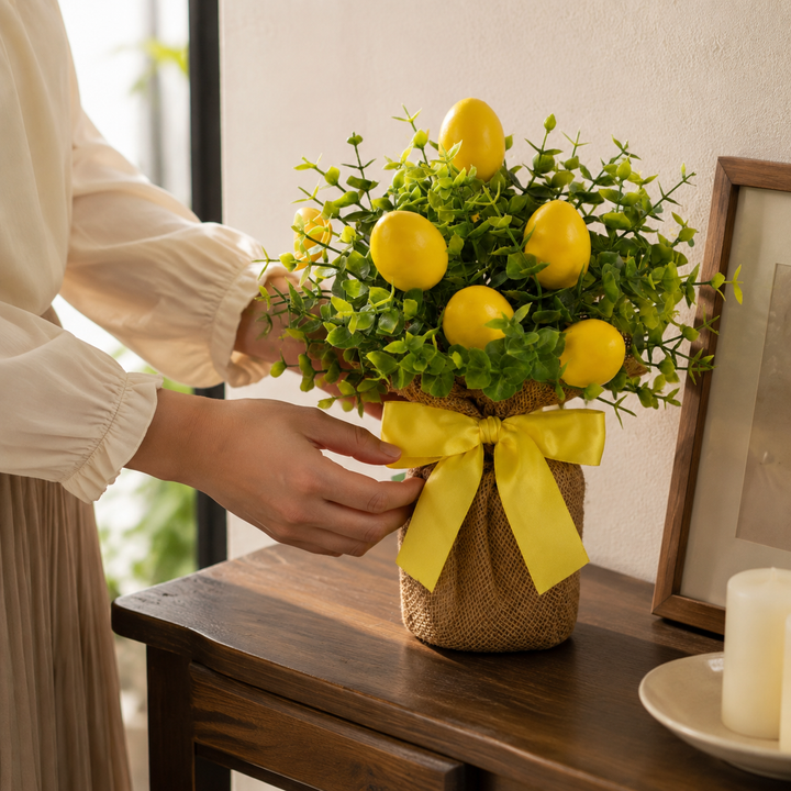 Evander Lemon Eucalyptus Arrangement