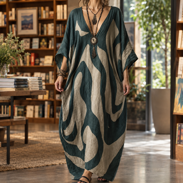 Sophie Cocoon Maxi Dress