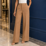 Rosalie-Faye Wide-Leg Pants - Camel