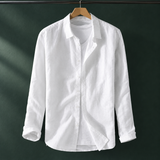 Albin Linen Shirt - White