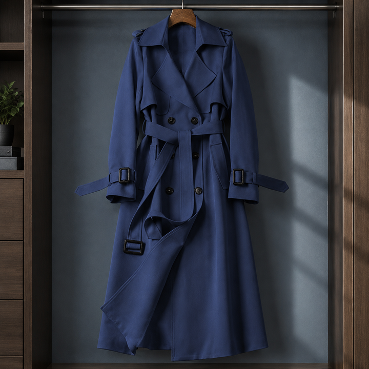 Ancelin-Grace Belted Overcoat