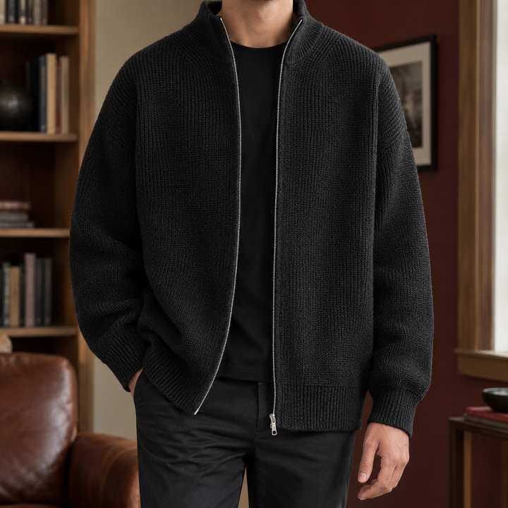 Gregory Zip Cardigan
