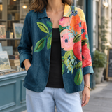April-Louise Painterly Shirt - Multicolor