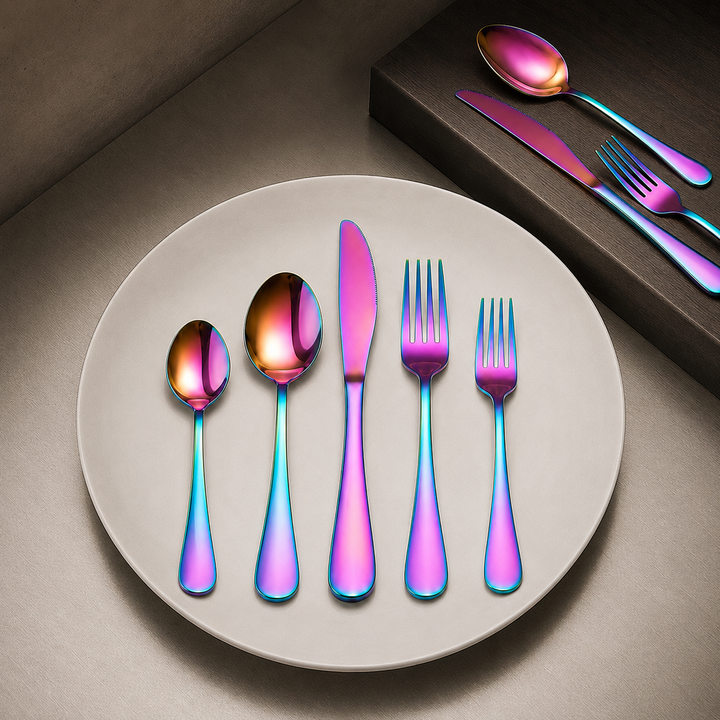Florian Polished Flatware Set