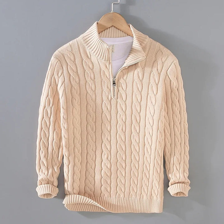 Avellino Cable-Knit Sweater