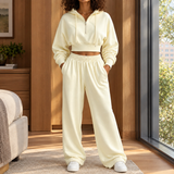 Katia-Elise Relaxed Set - White Apricot