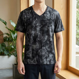 Austin V Neck T-Shirt - Black