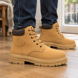 Bentivoglio Lace-Up Boots - Tan