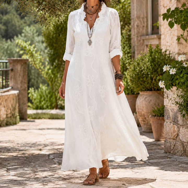 Eloise-Kate Embroidered Maxi Dress