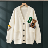 Paige Bear Cardigan - Off White