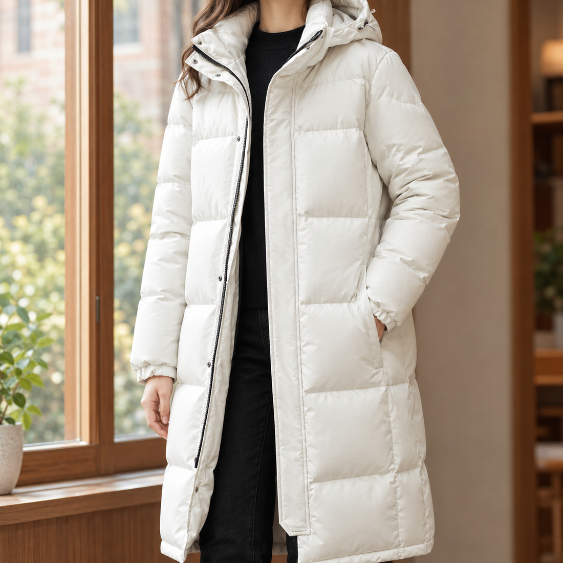 Ambrosine Cashmere Jacket - White