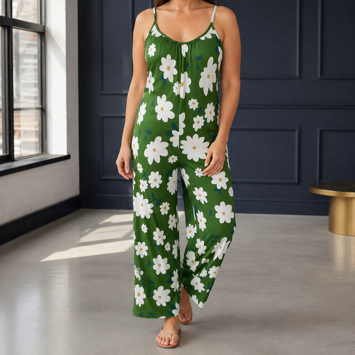 Lucia-Skye Scoop Neck Jumpsuit