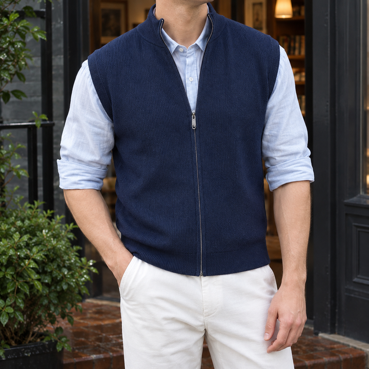 Pascal Ribbed Vest