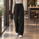 Briony-Claire Wide-Leg Pants - Black