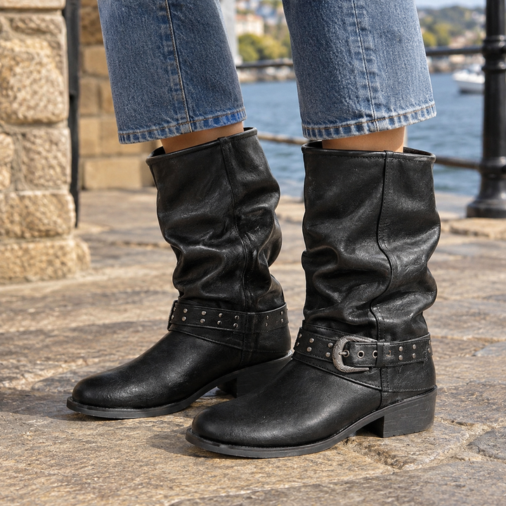 Foligno-Firenze Buckle Boots