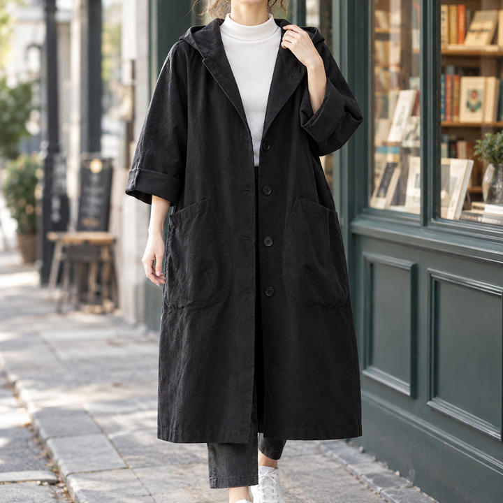 Fenella-Mae Hooded Coat