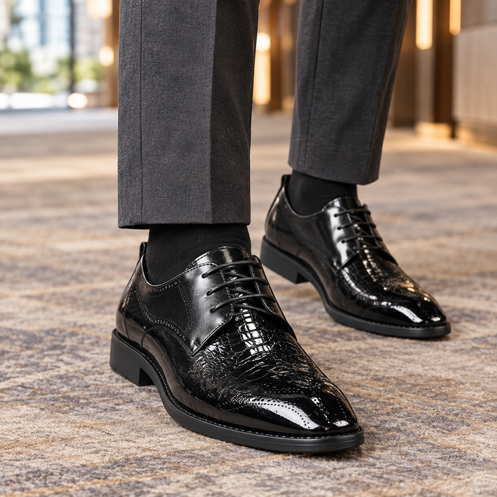 Bellagio-Como Leather Derby Shoes