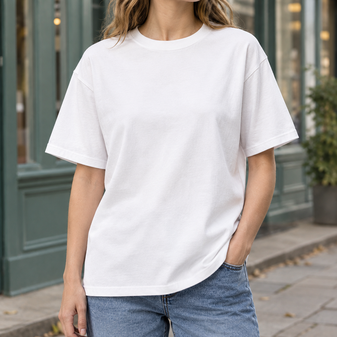 Nadine Relaxed T-Shirt - White