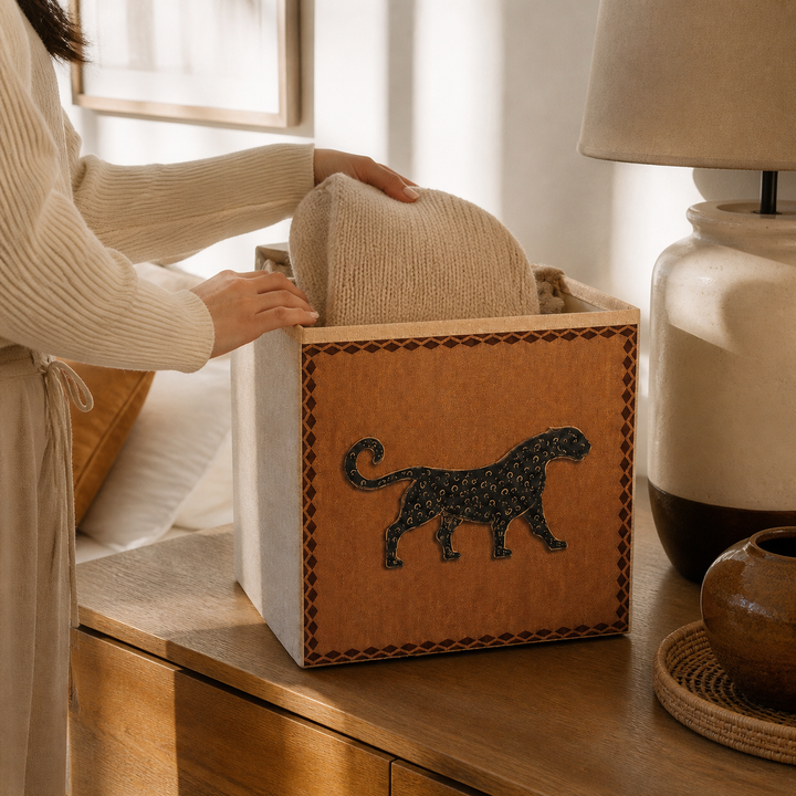 Montgomery Printed Storage Basket