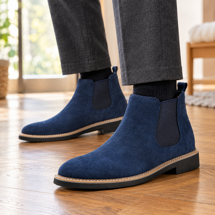 Tornabuoni-Arezzo Suede Chelsea Boots