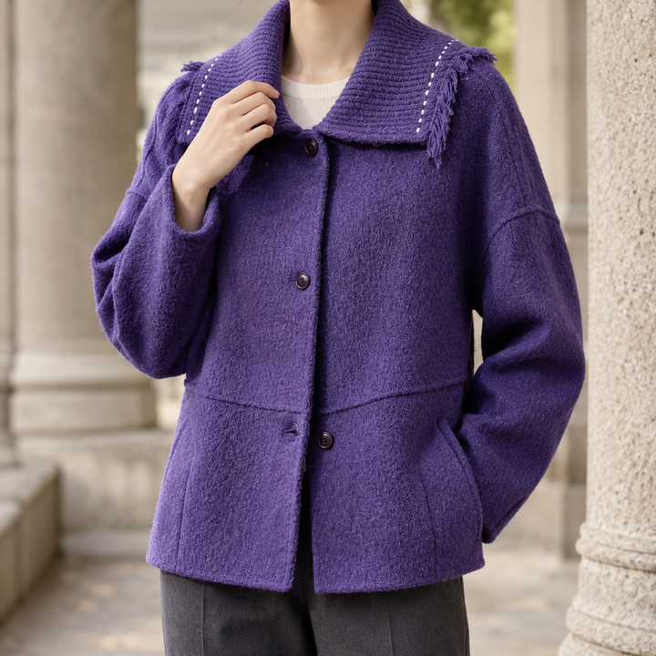 Fenna-Skye Textured Wool Jacket