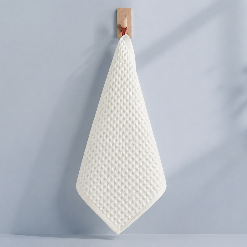 Millstone Waffle Cotton Towels - Beige