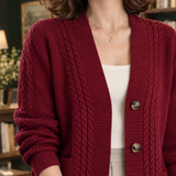 Susannah Cable Knit Cardigan - Lead Product Detail
