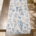 Blue Botanical Floral