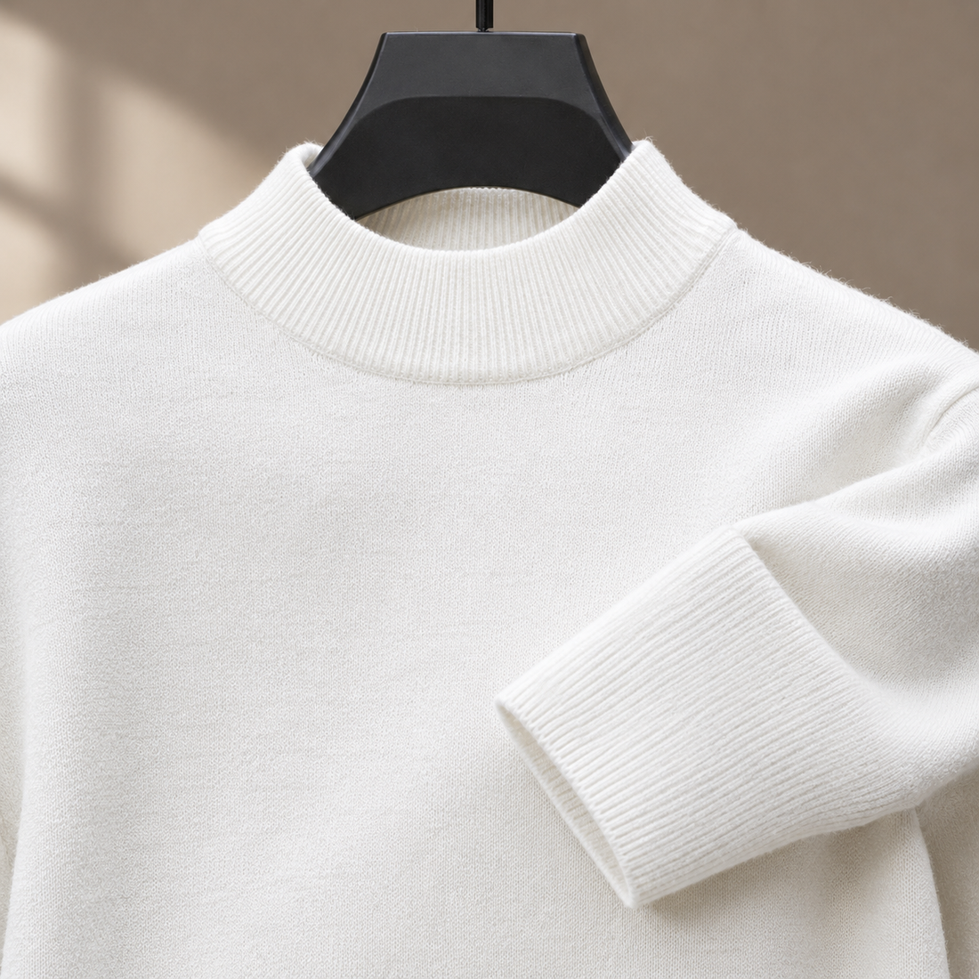 Florian Mock Neck Sweater - Lead Product Detail