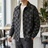 Conrad Check Jacket - Lead Alternate View