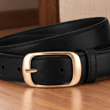 Poggio Gold Buckle Belt - Lead Product Detail