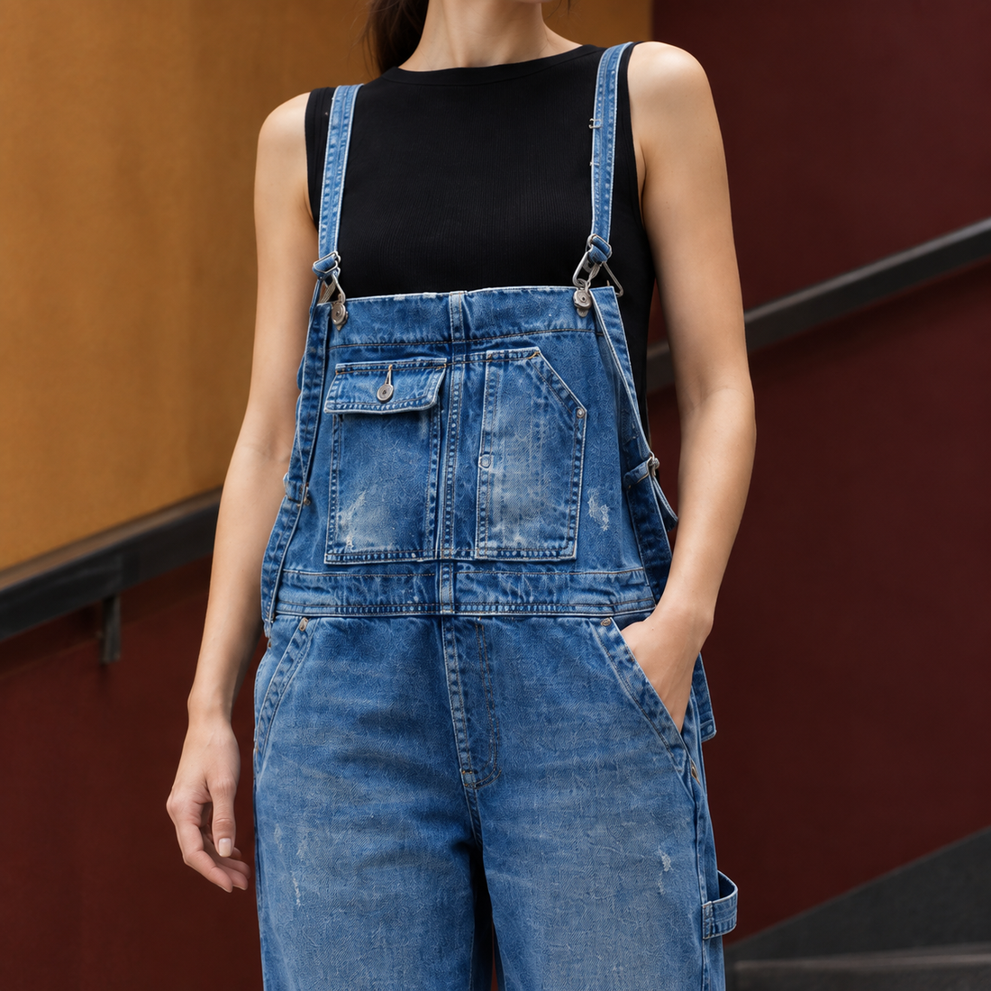 Albertine Relaxed Overalls - Lead Product Detail