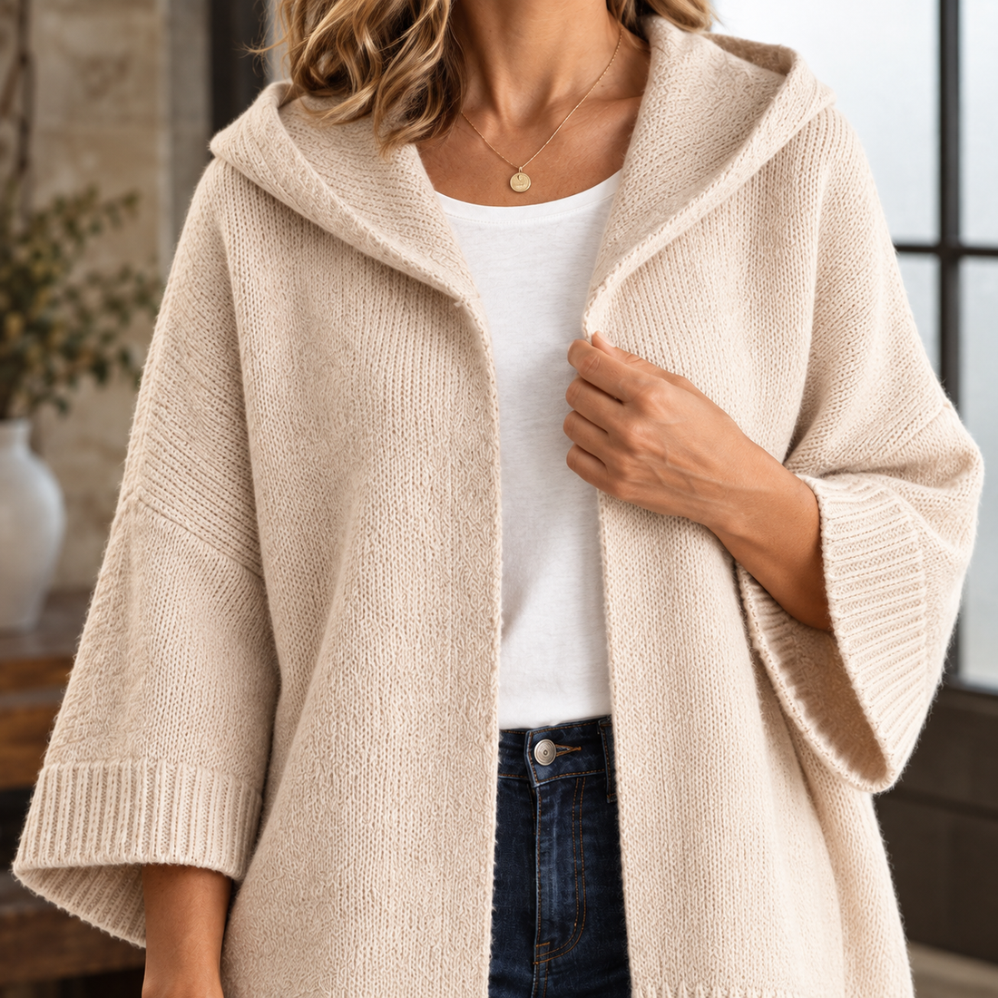 Valerie-Jane Hooded Cardigan - Lead Product Detail