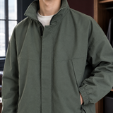 Harlan Stand Collar Jacket - Lead Product Detail