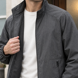 Harlan Stand Collar Jacket - Lead Product Detail