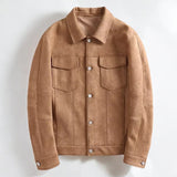 Fairford Button Jacket - Camel