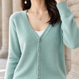 Ghislaine V-Neck Jacket - Lead Product Detail