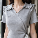 Sylvaine Lace Panel Dress - Lead Product Detail