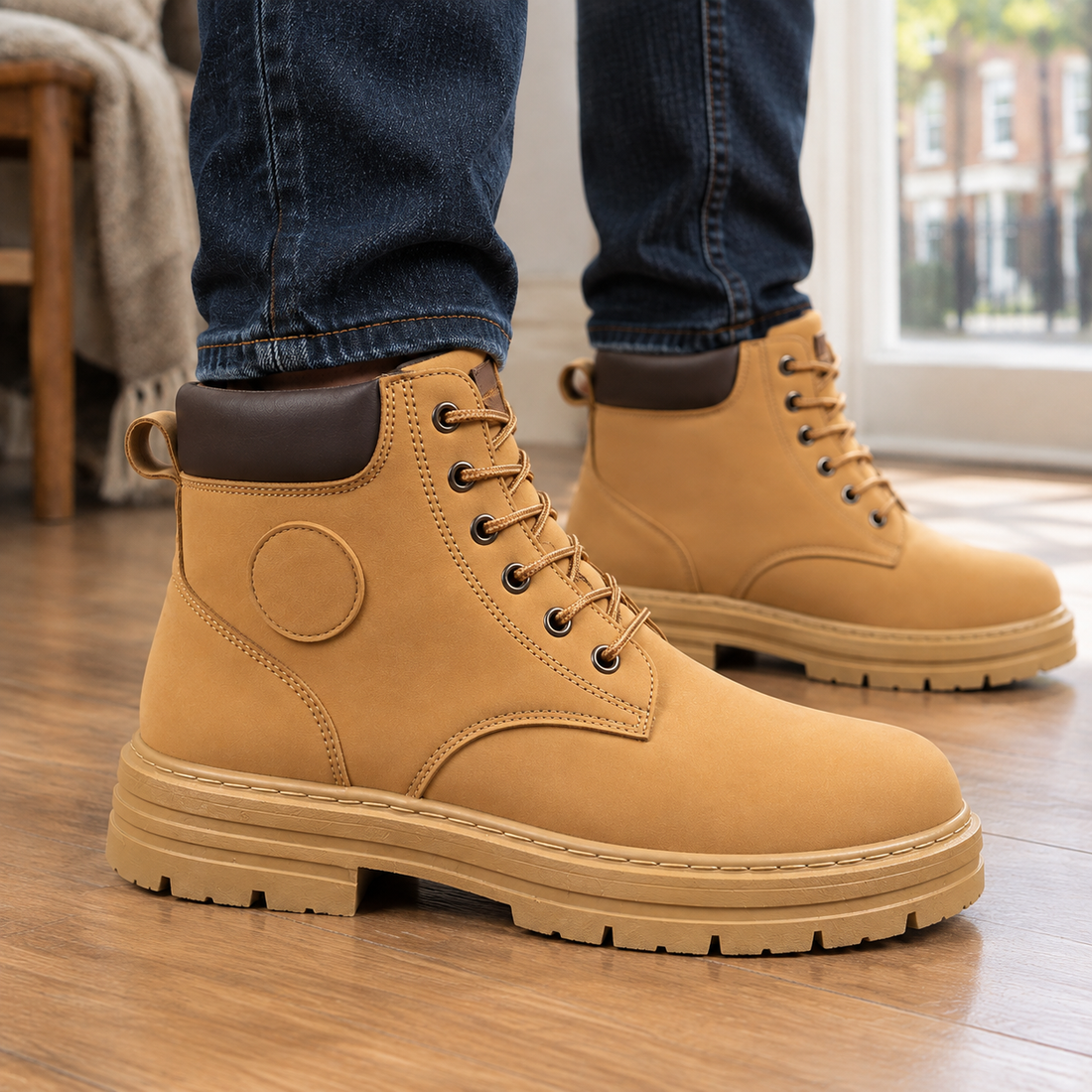Bentivoglio Lace-Up Boots - Lead Product Detail
