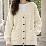 Mireille-Sage Ribbed Cardigan - Lead Product Detail