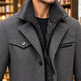 Wyatt Wool Coat - Lead Product Detail