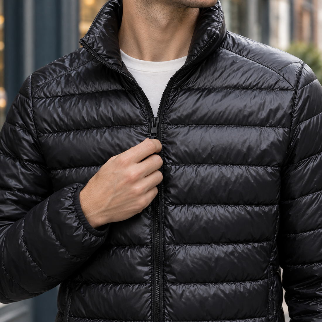 Oliver Quilted Jacket - Lead Product Detail