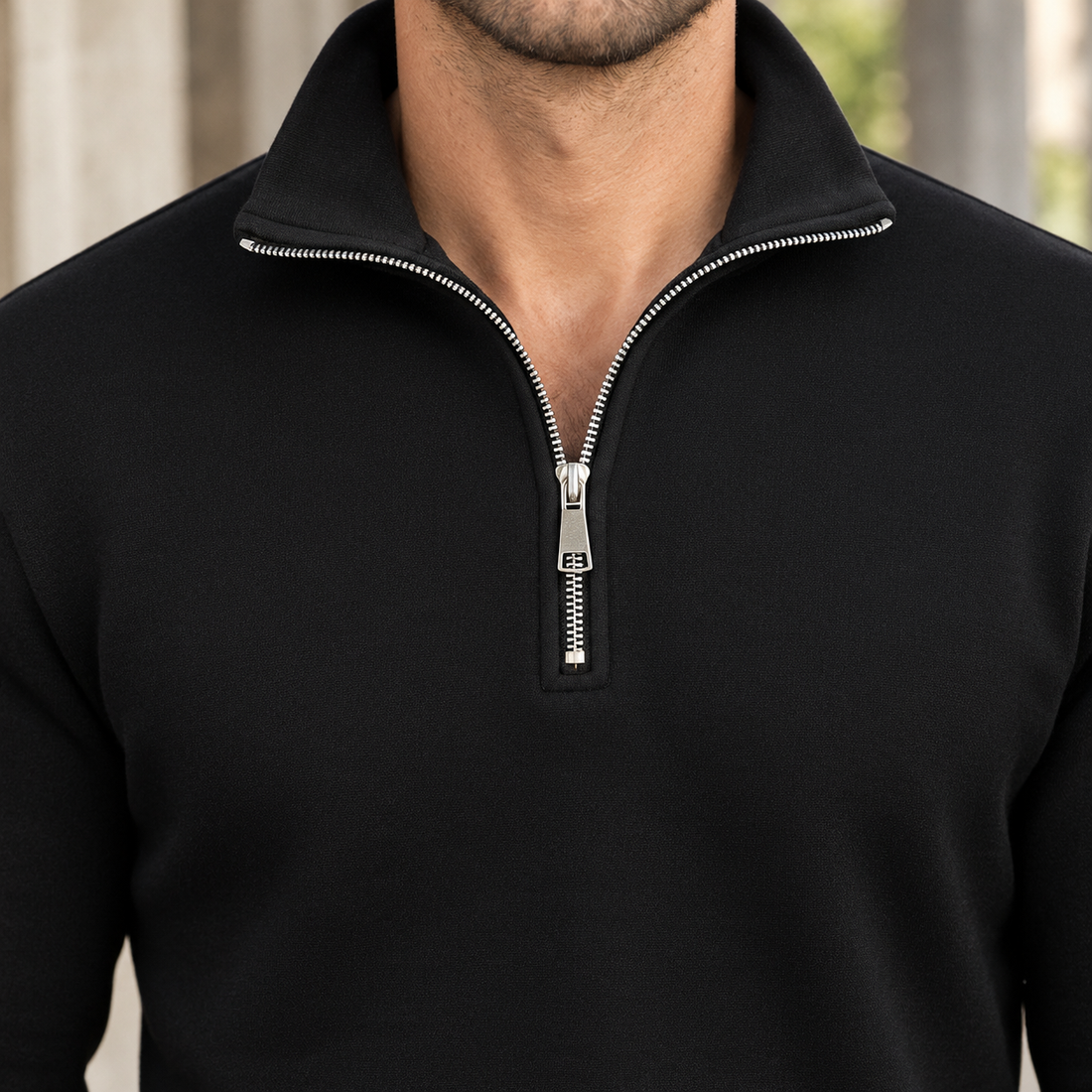 Blake Half-Zip Sweatshirt - Lead Product Detail