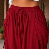 Astrid-Lane Ruched Harem Pants - Lead Product Detail