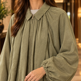 Dorothea-Sage Balloon Jacket - Lead Product Detail