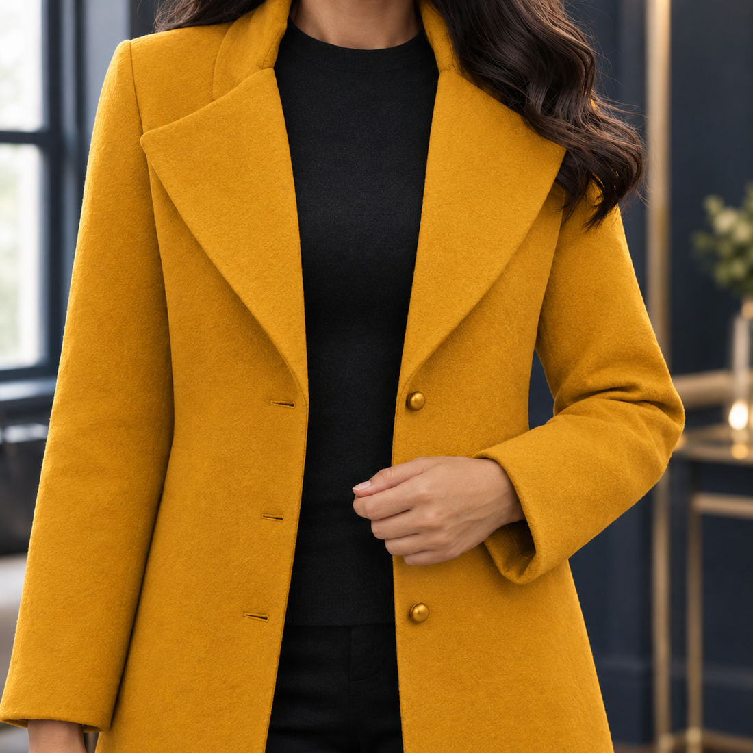 Pascaline-Rose Tailored Coat - Lead Product Detail