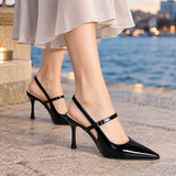 Marinelli Slingback Heels - Lead Product Detail