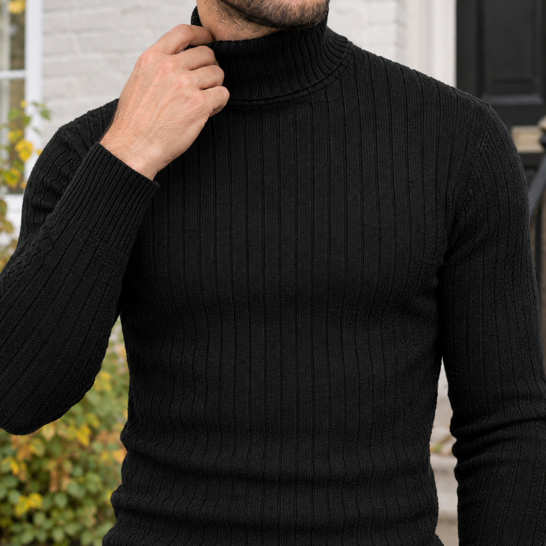 Pascal Turtleneck Sweater - Lead Product Detail