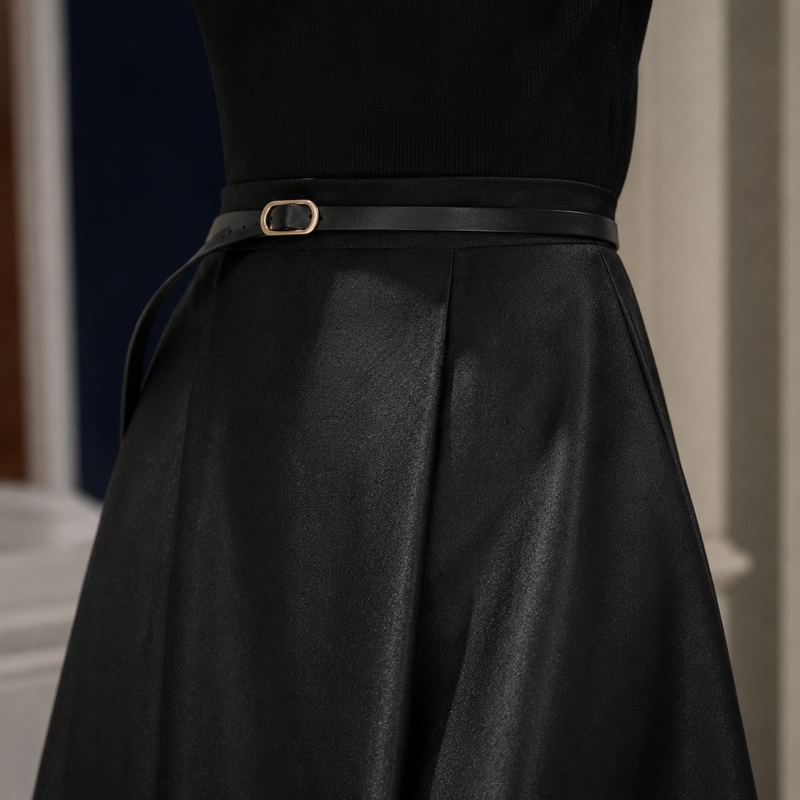 Octavia Pleated Skirt - Lead Product Detail